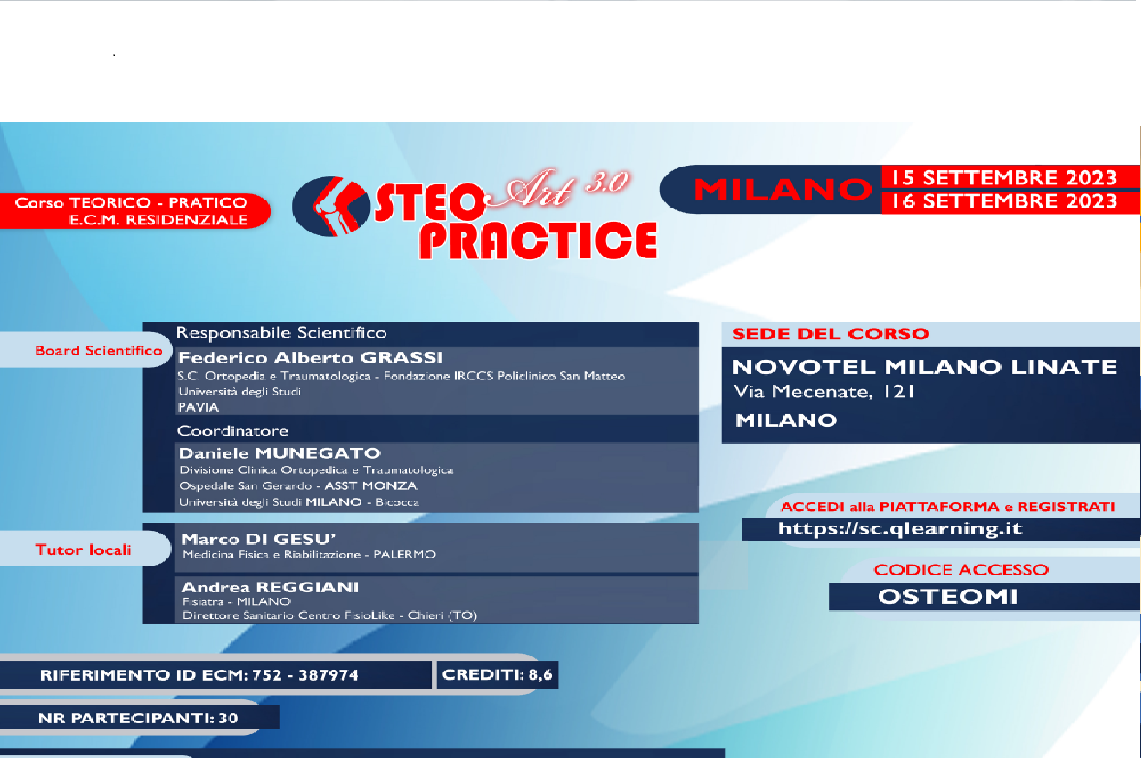 OSTEO-art-PRACTICE 3.0 (NGNti_MI/23)