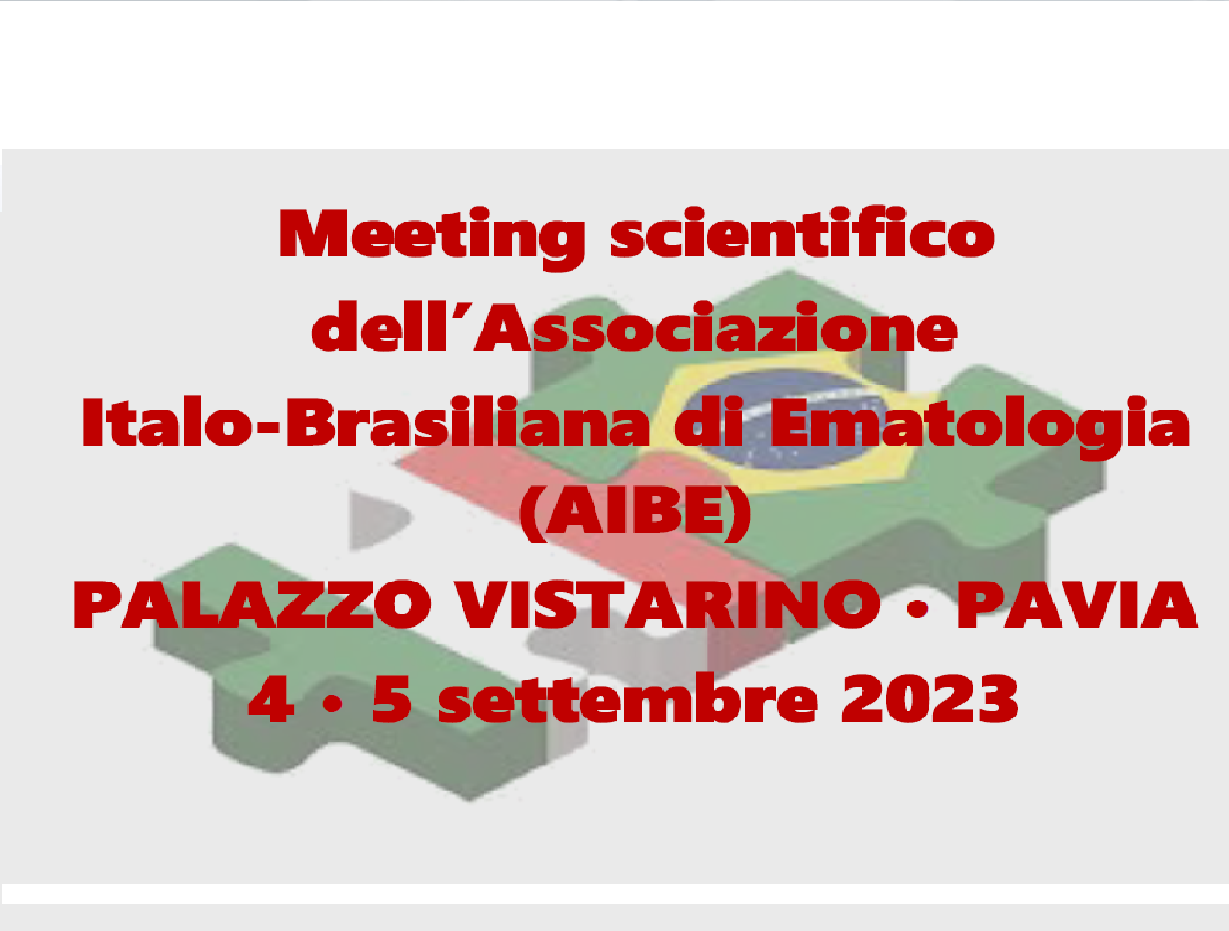 MEETING SCIENTIFICO ASSOCIAZIONE ITALO-BRASILIANA DI EMATOLOGIA (AIBE)