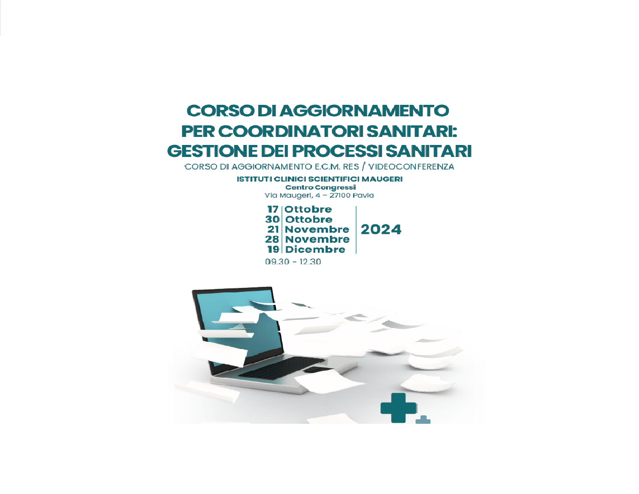 CORSO DI AGGIORNAMENTO PER COORDINATORI SANITARI: GESTIONE DEI PROCESSI SANITARI (DSA18/24)