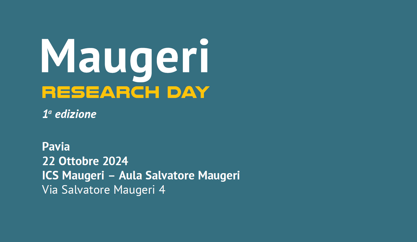 MAUGERI RESEARCH DAY (DSC04/24)