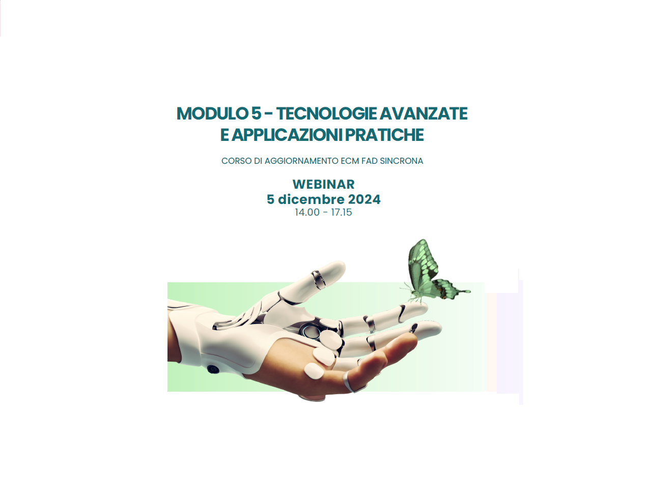 MODULO 5 - TECNOLOGIE AVANZATE E APPLICAZIONI PRATICHE (DSA09/24)