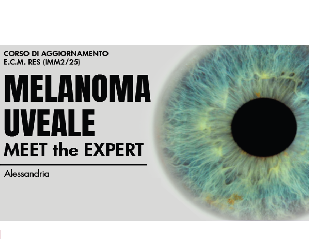 MEET THE EXPERT: MELANOMA UVEALE (IMM2/25)