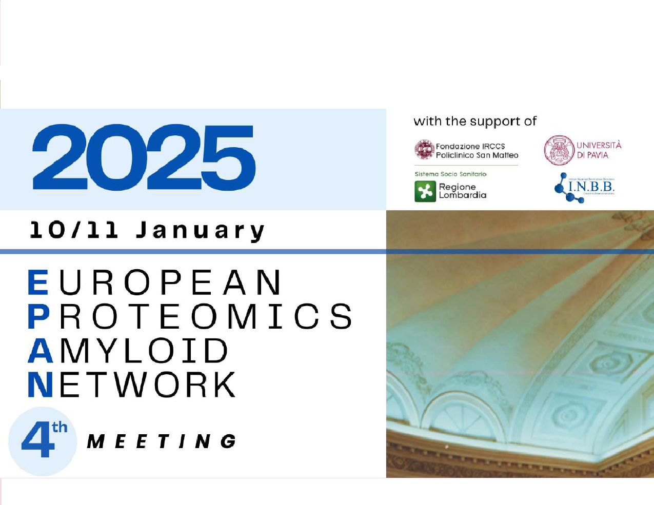 4th MEETING - EUROPEAN PROTEOMICS AMYLOID NETWORK (VBnet/25)
