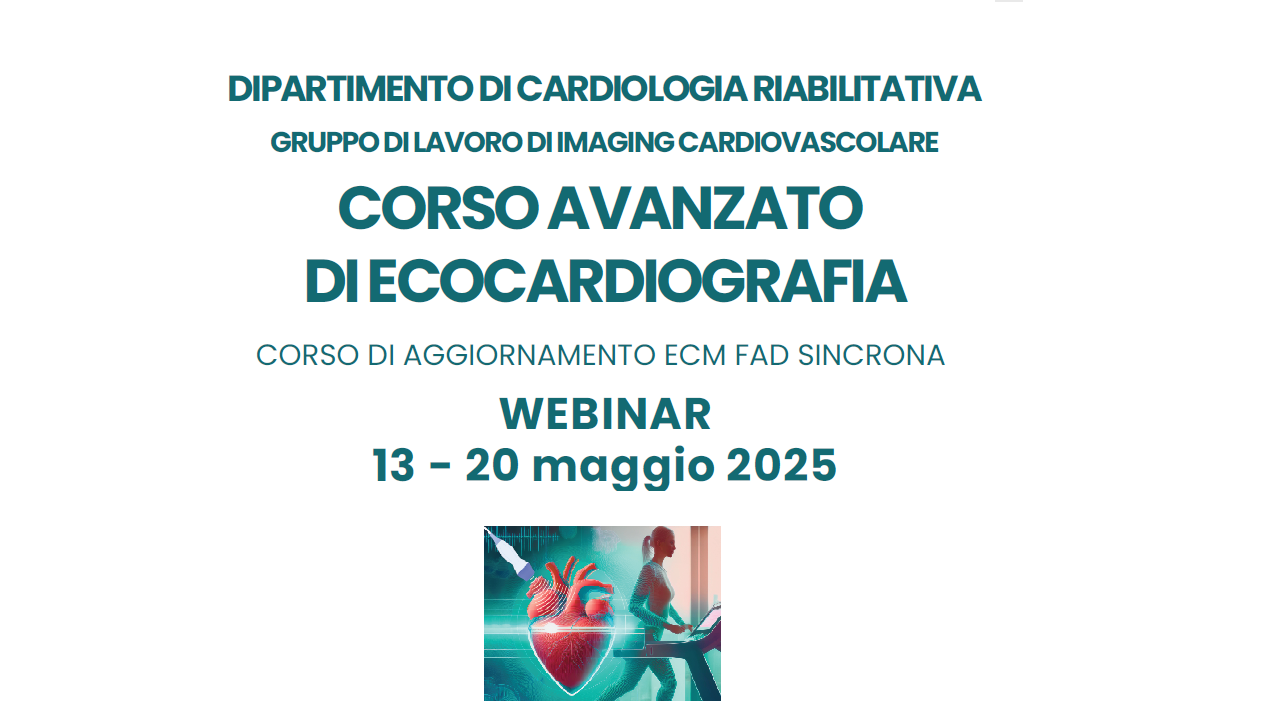 CORSO AVANZATO DI ECOCARDIOGRAFIA (DIP08/25)