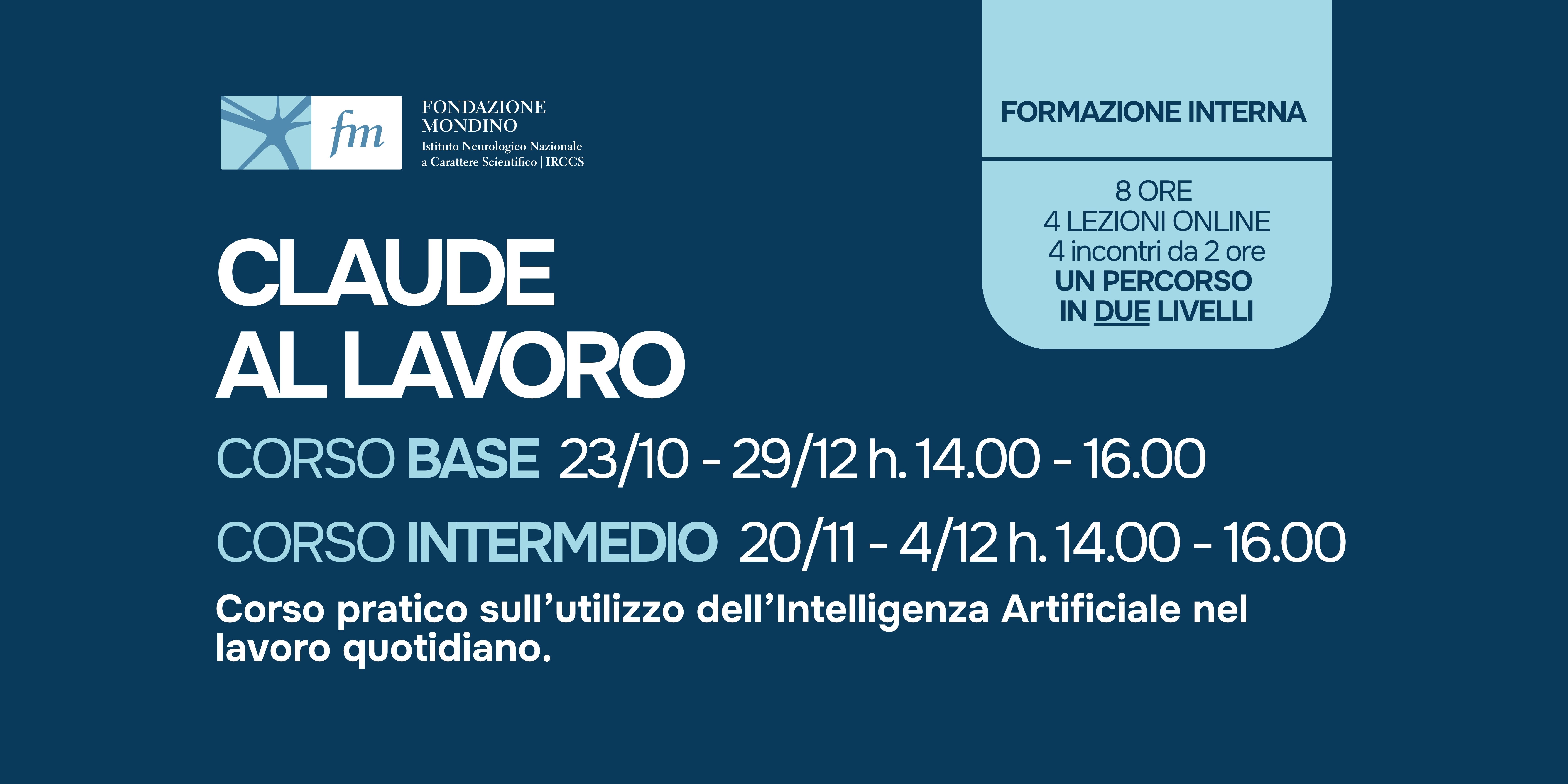 CLAUDE AL LAVORO 