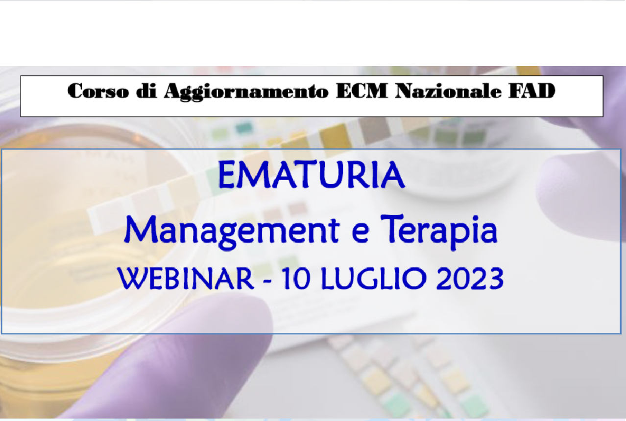 EMATURIA: MANAGEMENT E TERAPIA (IRCCSUEM/23)